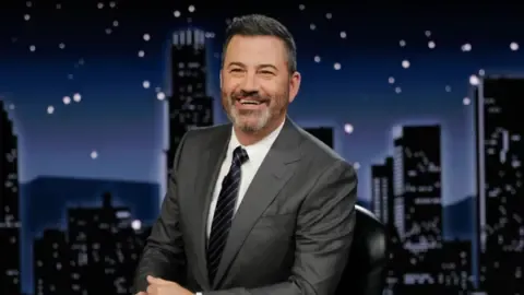Late-night host Jimmy Kimmel for now removed from air following disputed comments concerning right-wing commentator Charlie Kirk