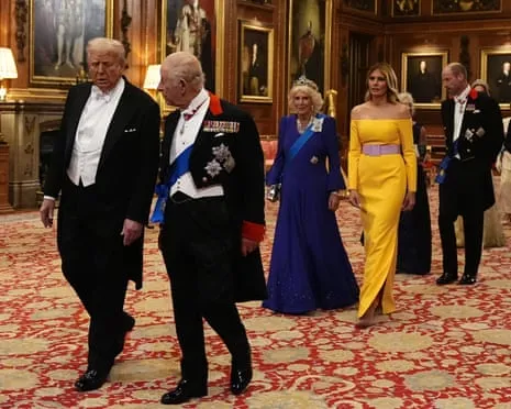 Royals Roll Out Red Carpet Amid Demonstrations; Jimmy Kimmel Pulled From Air Over Charlie Kirk Comments