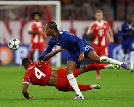 Chelsea's manager explodes when Bayern Munich center-back Tah escapes red card in UCL setback